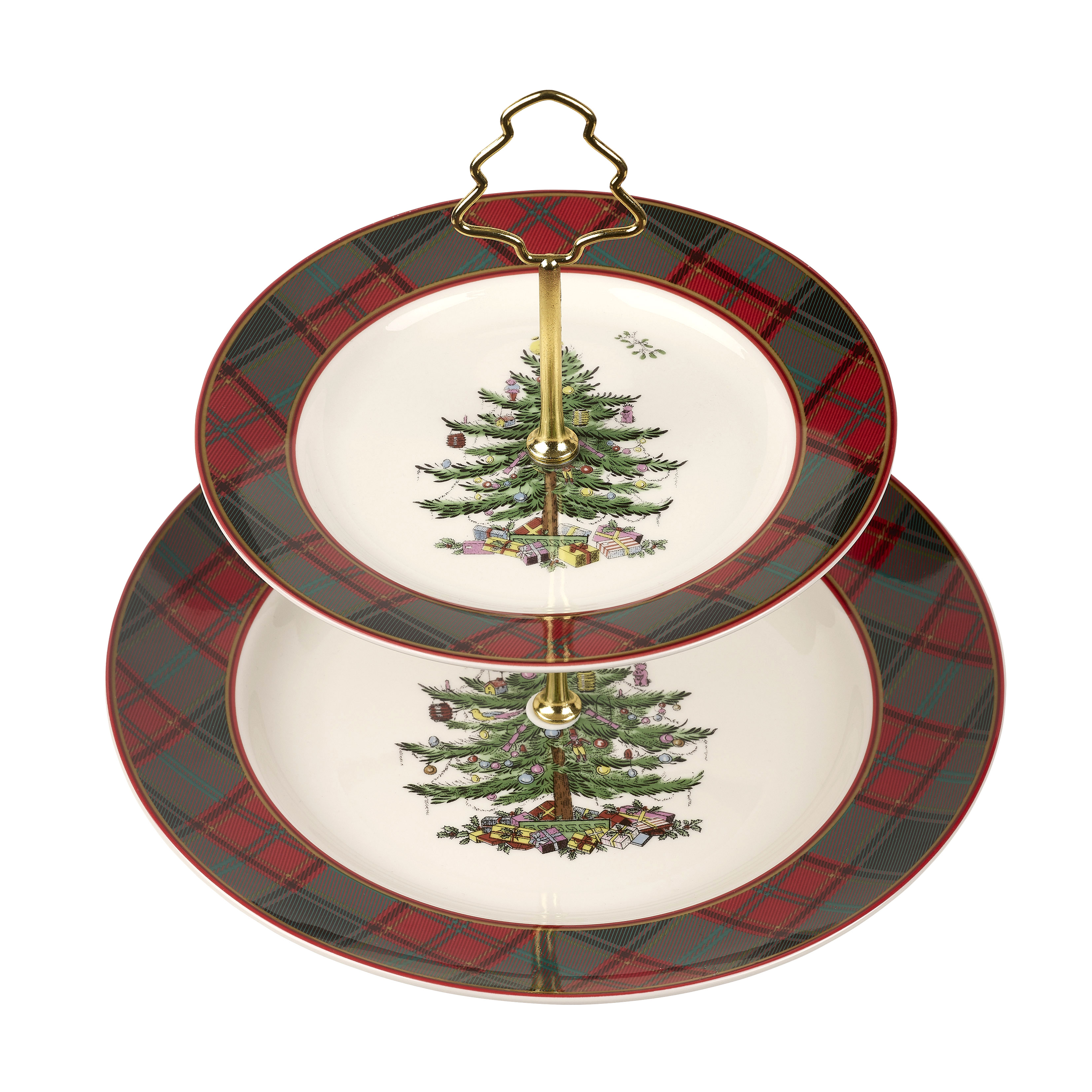 Christmas Tree Tartan 2 Tiered Server image number null